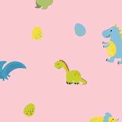 Mykagitcim Kids 5 m2 - Duvar Kağıdı Dino 01-03