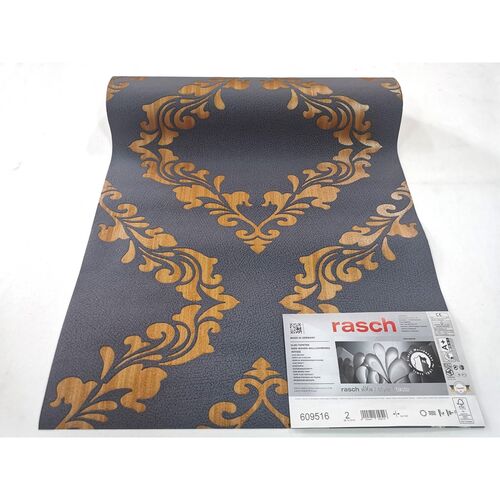 Rasch Duvar Kağıdı Blue Velvet 609516