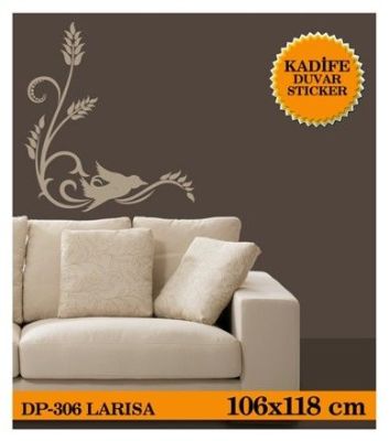 KADİFE DUVAR STICKER LARISA 106x118 cm