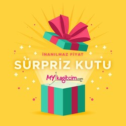 5 m²-Mykağıtcım Stok Bitiriyoruz - Mykagitcim Sürpriz Duvar Kağıdı Kutusu