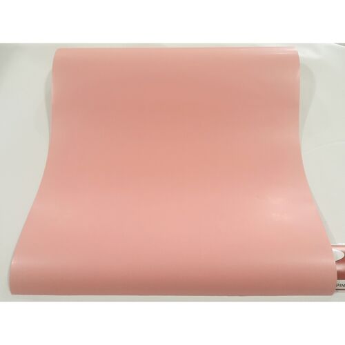 Yapışkanlı Folyo Orta Pembe Pink 45 cm x 1 mt